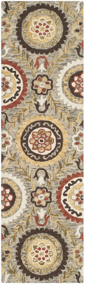 Safavieh Suzani 374 Hand Hooked Wool Rug SZN374C-3