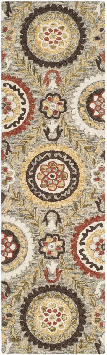 Safavieh Suzani 374 Hand Hooked Wool Rug SZN374C-3