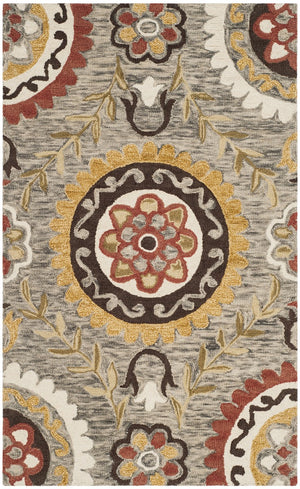 Safavieh Suzani 374 Hand Hooked Wool Rug SZN374C-3