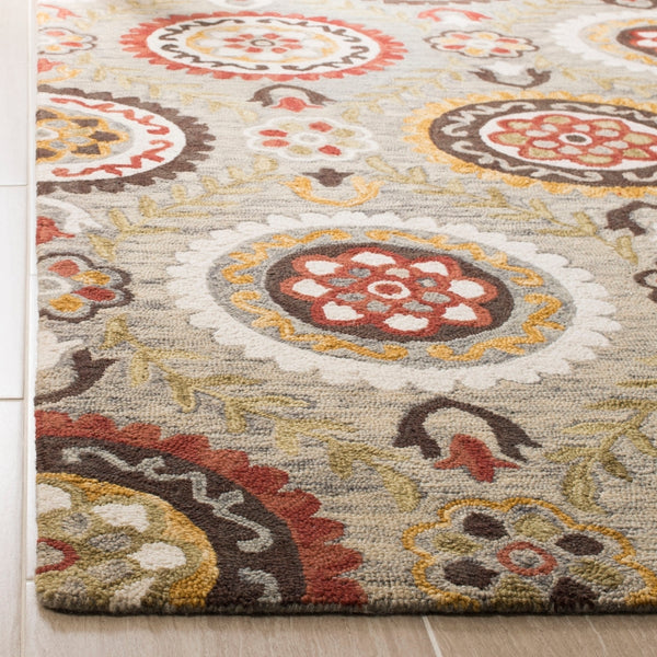 Safavieh Suzani 374 Hand Hooked Wool Rug SZN374C-3