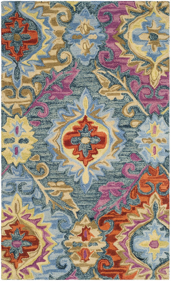 Safavieh Suzani 376 Hand Hooked Wool Rug SZN376A-3