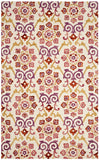 Suzani 377 Hand Hooked Wool Rug