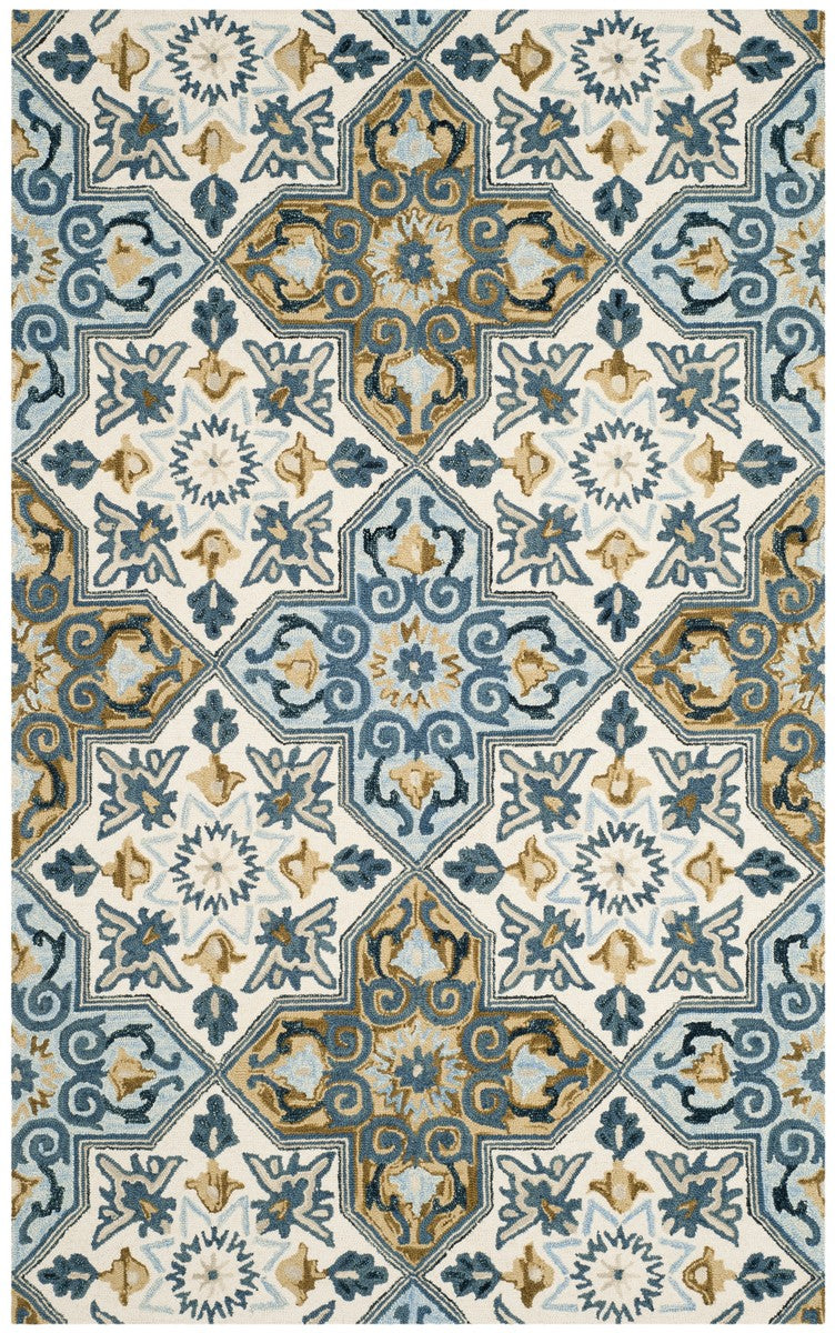 Safavieh Suzani 380 Hand Hooked Wool Rug SZN380A-3