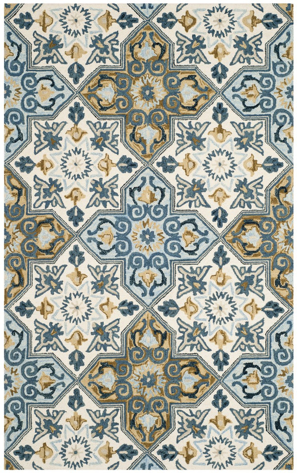 Safavieh Suzani 380 Hand Hooked Wool Rug SZN380A-3