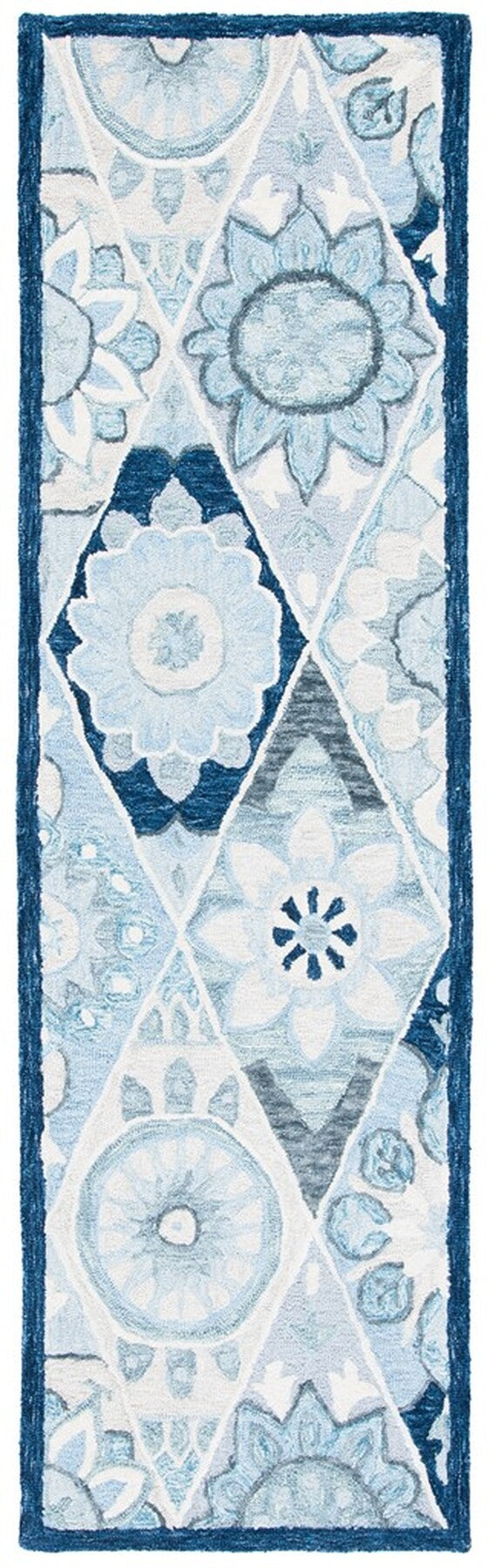 Safavieh Suzani 502 Hand Tufted Wool and Cotton Rug SZN502M-9