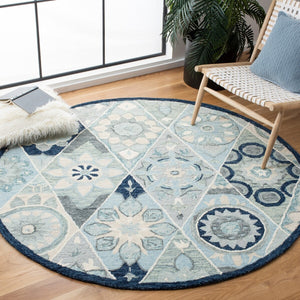 Safavieh Suzani 502 Hand Tufted Wool and Cotton Rug SZN502M-9