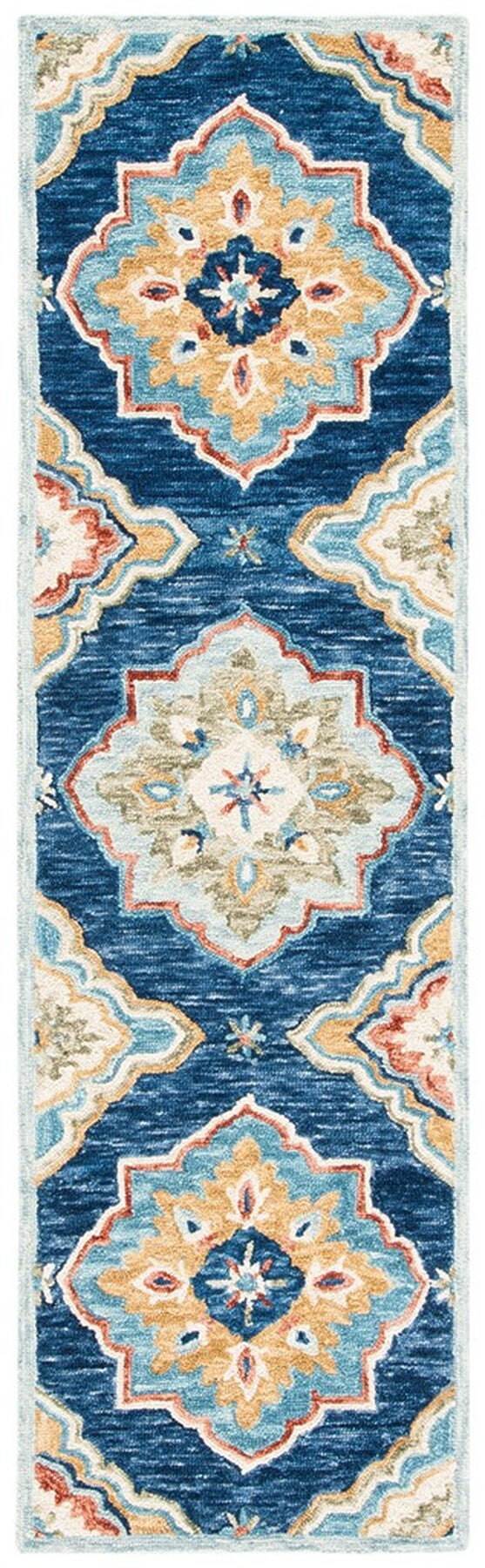 Safavieh Suzani 503 Hand Tufted Wool and Cotton Rug SZN503N-9
