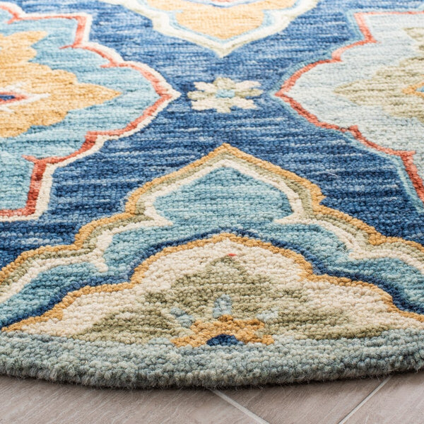 Safavieh Suzani 503 Hand Tufted Wool and Cotton Rug SZN503N-9