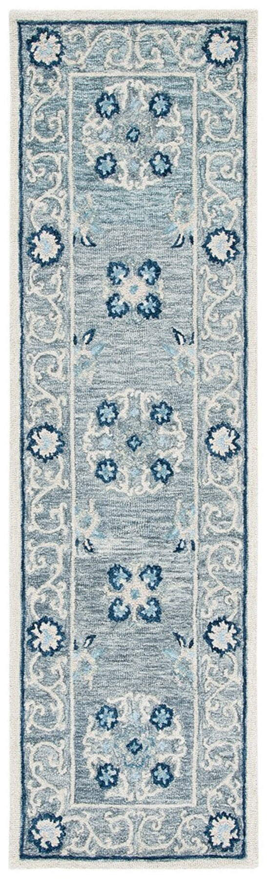 Safavieh Suzani 504 Hand Tufted Wool and Cotton Rug SZN504F-9