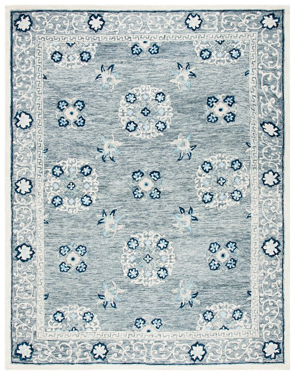 Safavieh Suzani 504 Hand Tufted Wool and Cotton Rug SZN504F-9
