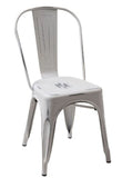 Elan - Modern Vintage White Metal Side Chair (Set of 4)
