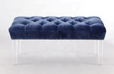 Odette Bench Navy Blue