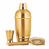 Tuscany Classics Gold Cocktail Shaker - Set of 4