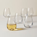 Tuscany Classics Stemless Wine Glass Set, Buy 4 Get 6