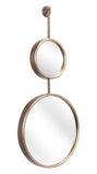 Zuo Modern Mott Steel, MDF, Glass Modern Commercial Grade Mirror Gold Steel, MDF, Glass