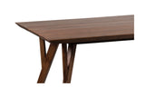 Porter Designs Portola Solid Acacia Wood Modern Dining Table Brown 07-108-01-0021WW