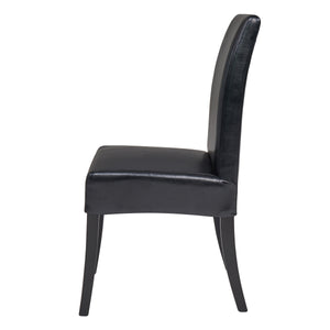 Valencia Bonded Leather Dining Chair Set of 2 - Stylish, Modern Design for Any Dining Room Decor