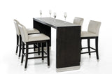 VIG Furniture Modrest Silas Modern Wenge Wood Bar Table VGVCT8158VG