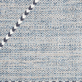 Nourison Asilah ASI01 Casual Machine Made Power-loomed Indoor only Area Rug Light Blue 9' x 12'2" 99446888624