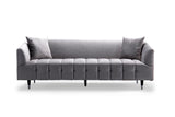 Julia Silver Sofa