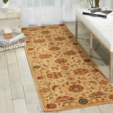 Nourison Living Treasures LI04 Persian Machine Made Loomed Indoor only Area Rug Ivory 2'6" x 8' 99446181794