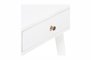 Porter Designs Capri Solid Wood Modern Nightstand White 04-108-04-6840
