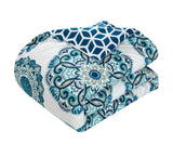 Barcelona Blue Full/Queen 8pc Comforter Set