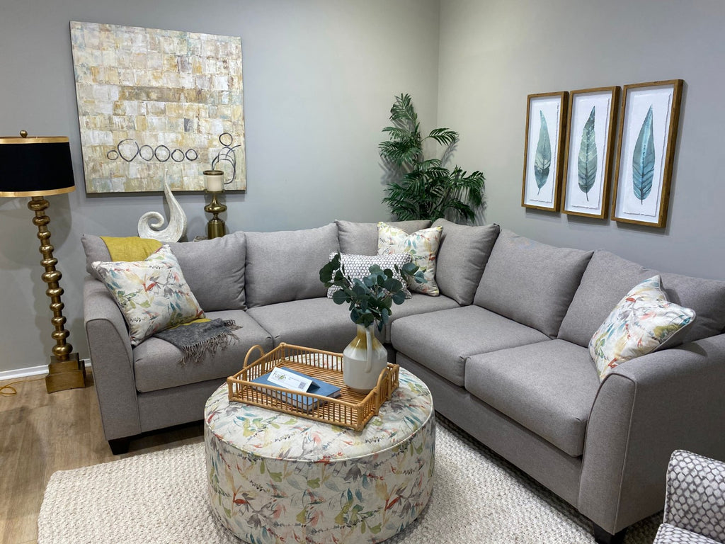 Fusion 2806/2807 Transitional Sectional 2806/2807 Jonah Linen Sectional