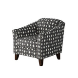Fusion 452-C Transitional Accent Chair 452-C Bindi Pepper Accent Chair