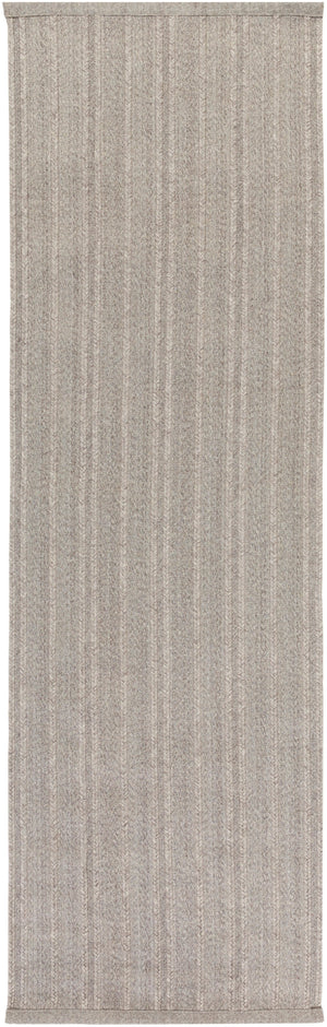 Taran TAA-3000 Modern Polypropylene Rug TAA3000-268 Taupe 100% Polypropylene 2'6" x 8'