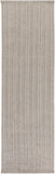 Taran TAA-3000 Modern Polypropylene Rug TAA3000-268 Taupe 100% Polypropylene 2'6" x 8'