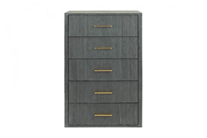 VIG Furniture Modrest Manchester- Contemporary Dark Grey Chest VGWD-HLF2-TB5DRA VGWD-HLF2-TB5DRA