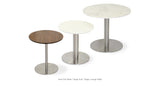 Tango End Table Set: Ares End- Tango End and Dining Marble Table