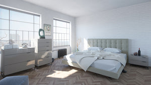 VIG Furniture Modrest Hera Modern Grey Bedroom Set VGCNHERA-SET