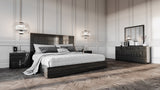 VIG Furniture Modrest Ari Q Italian Modern Grey Bed VGACARI-BED-Q