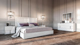 VIG Furniture Modrest Nicla Italian Modern White Bed VGACNICLA-BED