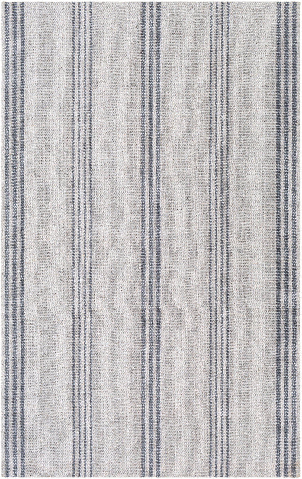 Tartan TAR-2300 Cottage Viscose, Wool Rug TAR2300-81012 Ivory, Light Gray, Medium Gray 50% Viscose, 50% Wool 8'10" x 12'