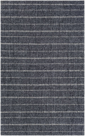 Tartan TAR-2301 Cottage Viscose, Wool Rug TAR2301-81012 Charcoal, Ivory, Medium Gray 50% Viscose, 50% Wool 8'10" x 12'