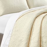 Sachi Beige Twin 2pc Quilt Set