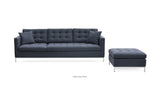 Taxim Sectional Dark Grey Wool