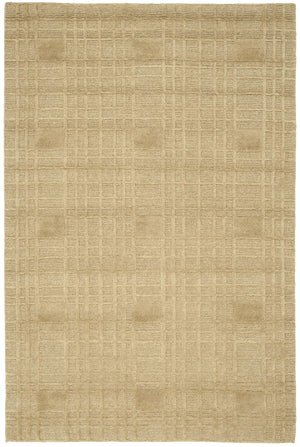 Tibetan Hand-Knotted Wool Pile Rug - Art Deco Inspired Design with Plush Texture for Elegant Spaces