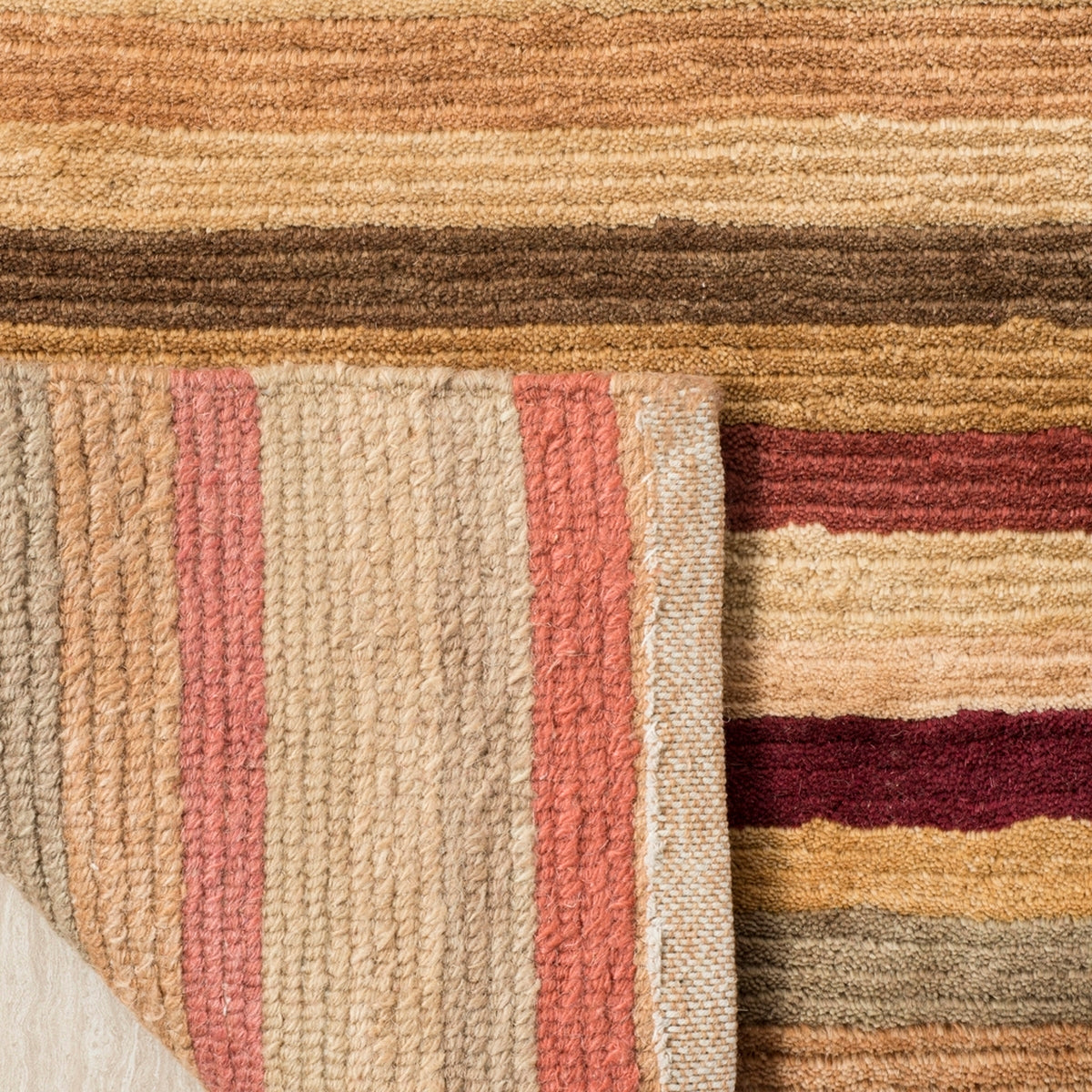Tebbati Rugs TB198 Exquisite Hand Knotted Tibetan Wool Rug - Luxurious Rectangle De