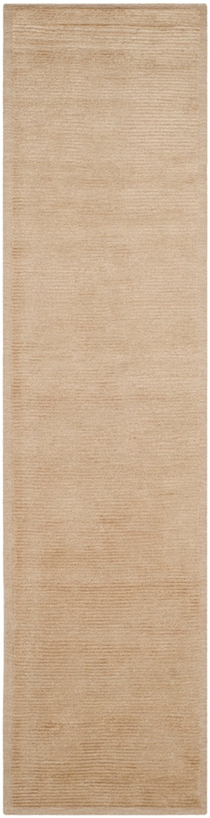 Tibetan Hand Knotted Wool and Silk Rug – Elegant Pearl-Toned Design for Living Room and Bedroom