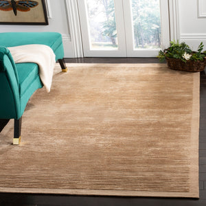 Tibetan Hand Knotted Wool and Silk Rug – Elegant Pearl-Toned Design for Living Room and Bedroom