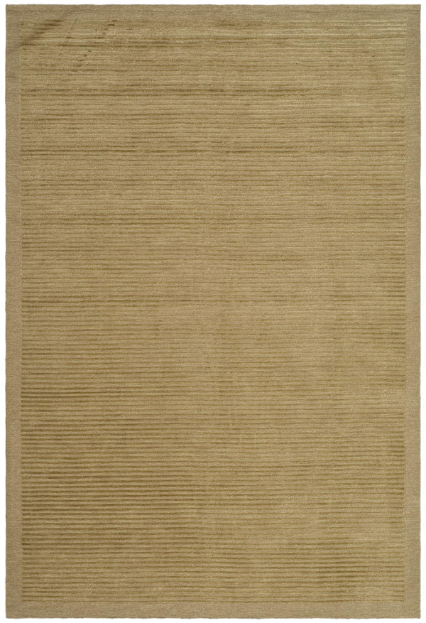 Tibetan Hand Knotted Wool and Silk Rug – Elegant Pearl-Toned Design for Living Room and Bedroom
