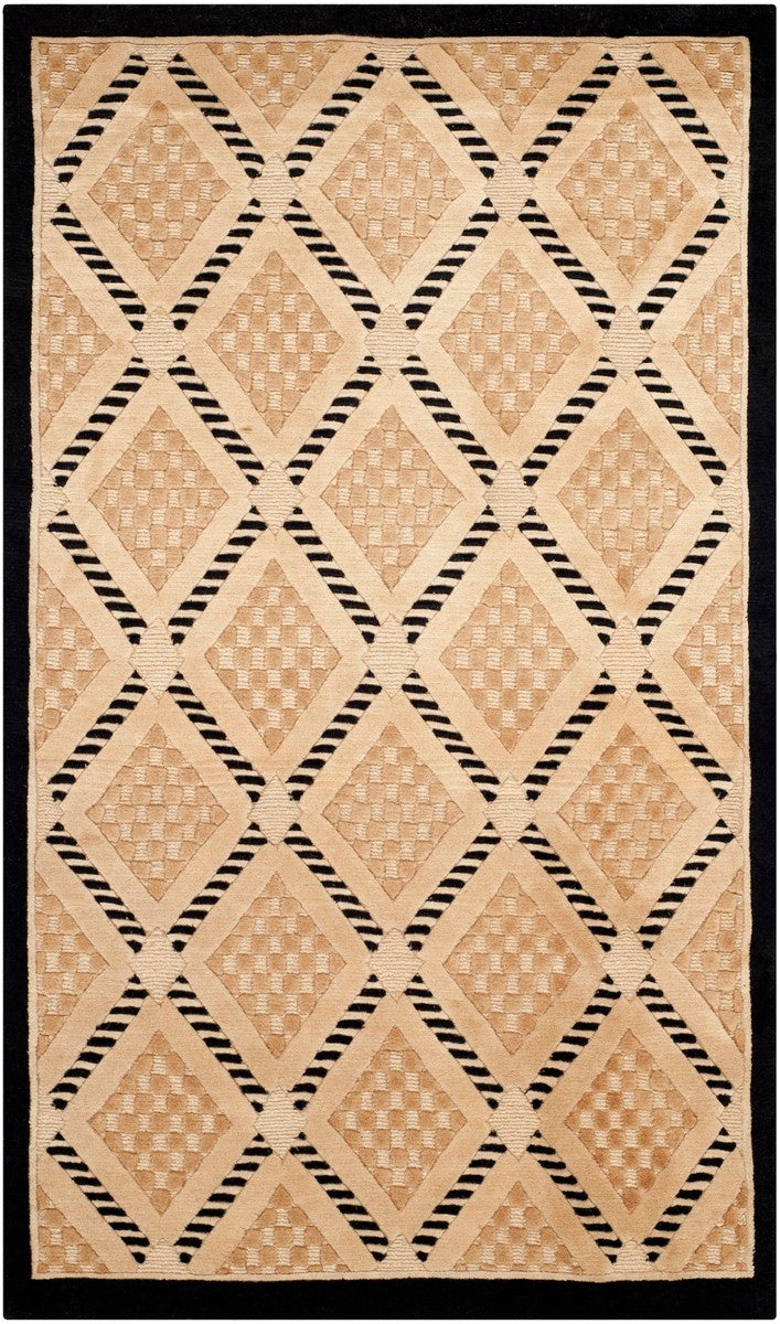 Tebbati Rugs Tibetan Hand Knotted Rug - Luxurious 100% Wool Pile, Elegant Home Deco