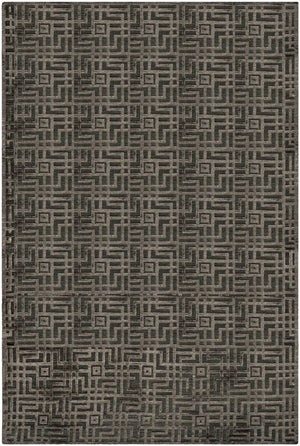 Tibetan Hand Knotted Rug - Luxurious Viscose and Wool Blend for Elegant Home Décor and Comfort