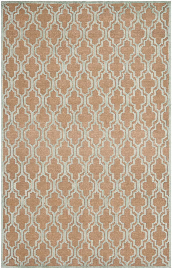 Tibetan Hand Knotted Rug - Exquisite Linen Pile Rectangle Design from India for Elegant Spaces