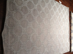 Tibetan Hand Knotted Rug - Luxurious 80% Linen Blend, Stylish Addition to Any Home Decor Setting