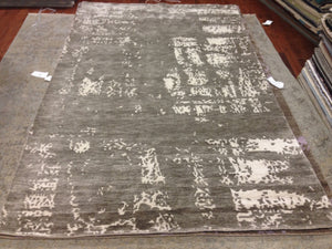 Tibetan Hand Knotted Rug - Luxurious Bamboo Silk & Linen Blend for Elegant Home Décor Solutions